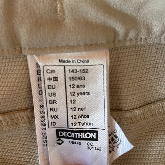 Decathalon youth size 12 breeches - Picture 3 of 3